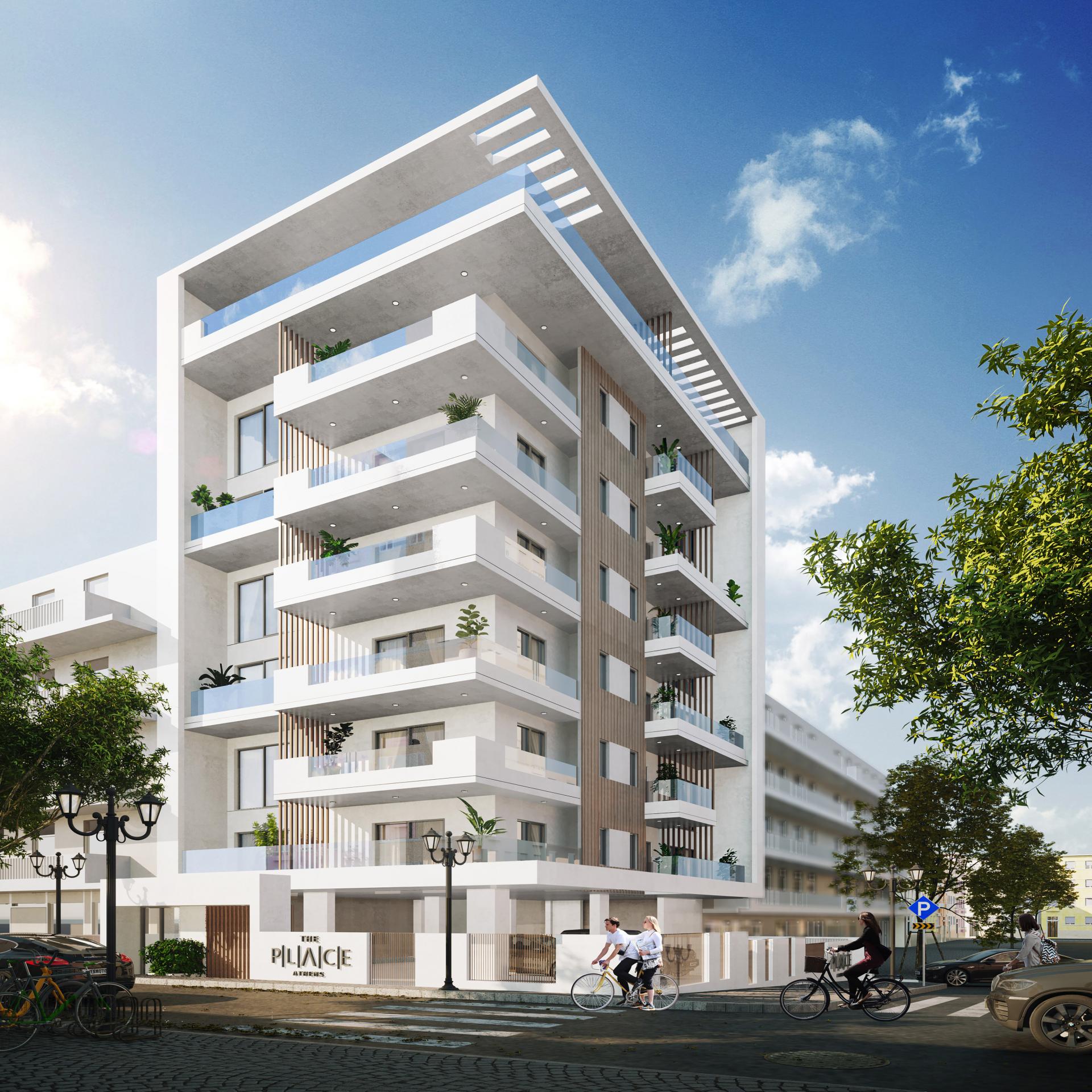 Apartment Building In Kallithea